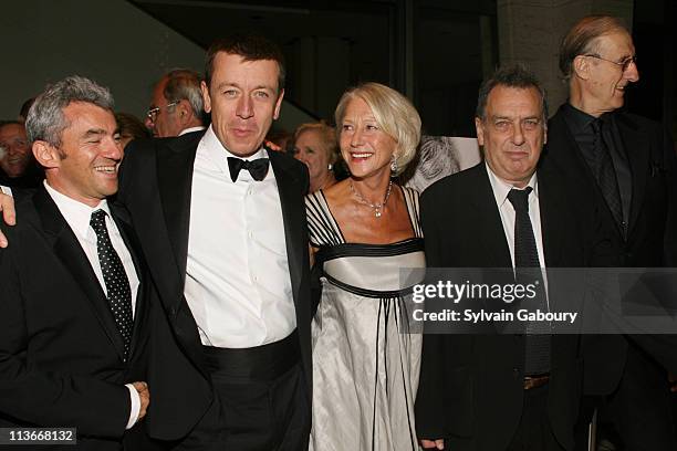 Daniel Battsek, Peter Morgan, Helen Mirren, Stephen Frears and James Cromwell