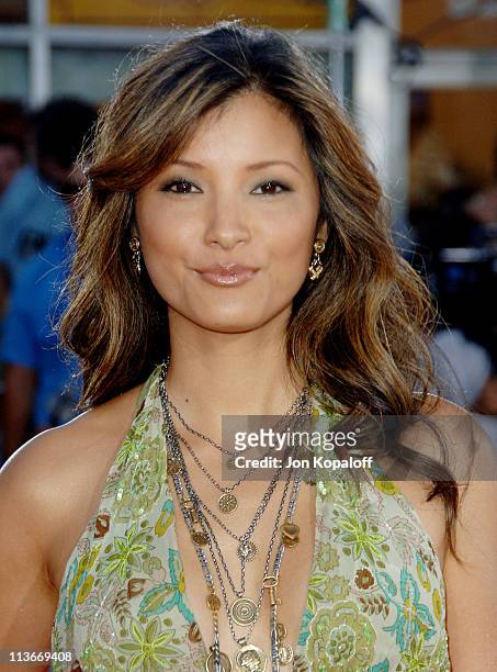 Kelly Hu during "Miami Vice" World Premiere - Arrivals at Mann Village Westwood in Westwood, California, United States.