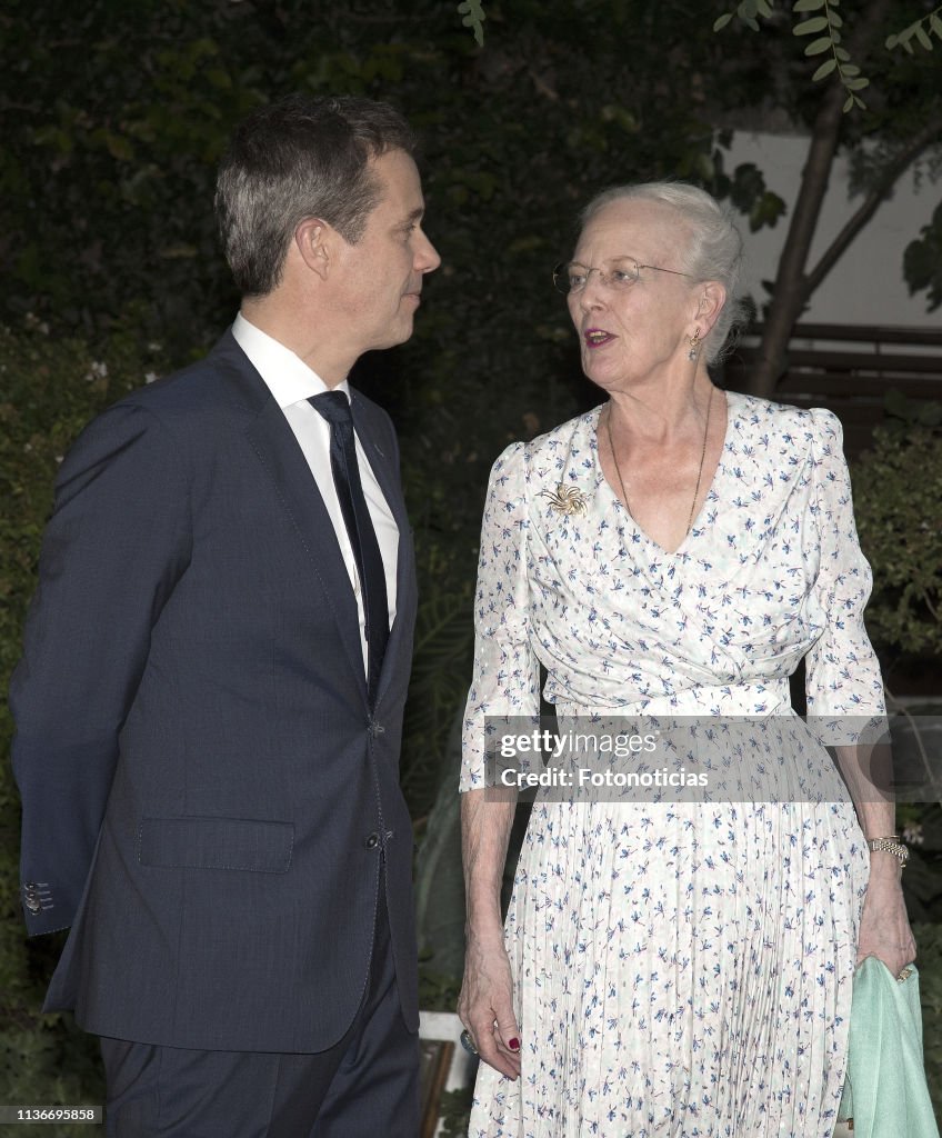 Queen Margrethe of Denmark and Crown Prince Frederik visit Argentina - Day 1