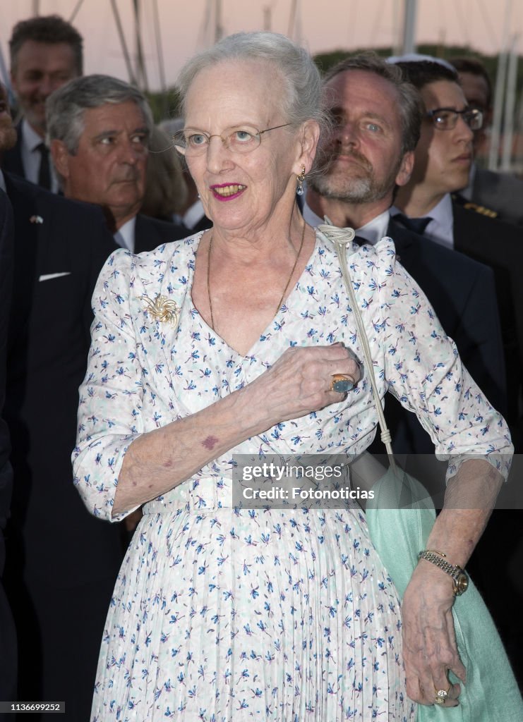Queen Margrethe of Denmark and Crown Prince Frederik visit Argentina - Day 1