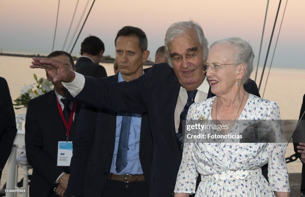 Queen Margrethe of Denmark and Crown Prince Frederik visit Argentina - Day 1