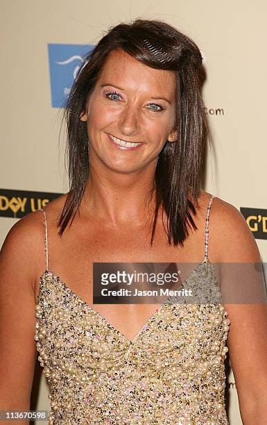 Layne Beachley during 2007 Australia Week Gala - Arrivals in Los Angeles, California, United States.