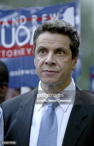 Andrew Cuomo at the 2006 Columbus Day parade in New York City - October 9, 2006