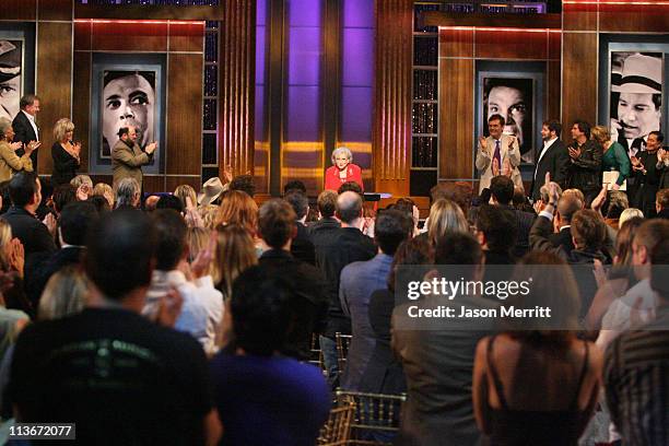 Betty White during Comedy Central's Roast of William Shatner - Show at CBS Studio Center in Studio City, California, United States.