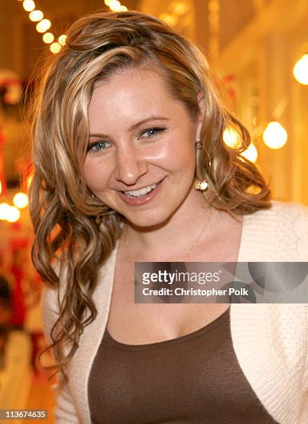 Beverley Mitchell during BlackBerry Pearl T-Mobile Holiday Charity Bowling "Make A Wish" of Los Angeles - November 19, 2006 at The Grove in West...