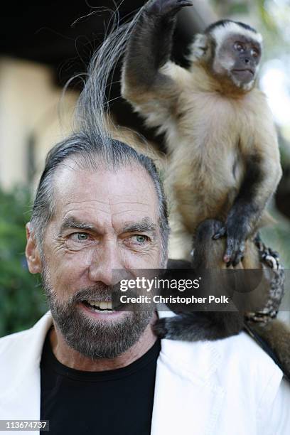John Paul DeJoria during Bow Wow Ciao Benefit For "Much Love" Animal Rescue - Red Carpet and Inside at John Paul DeJoria and Eloise DeJoria Estate in...