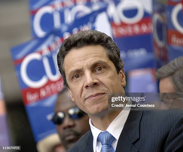 Andrew Cuomo at the 2006 Columbus Day parade in New York City - October 9, 2006