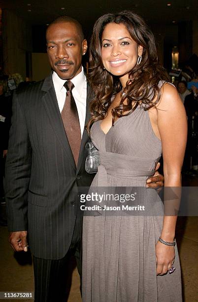 Eddie Murphy, nominee Best Actor in a Supporting Role for Dreamgirls, and Tracey Edmonds