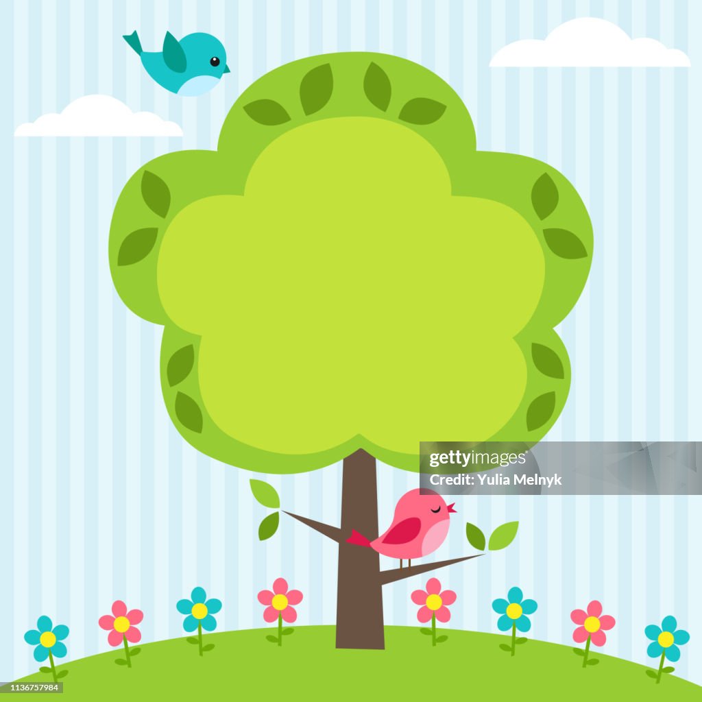 Tree Frame High-Res Vector Graphic - Getty Images