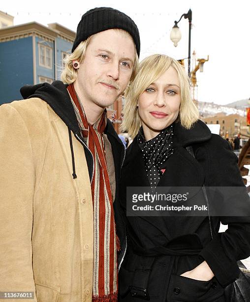 Ren Hawkey and Vera Farmiga during 2007 Park City - Seen Around Town - Day 3 at Streets of Park City in Park City, Utah, United States.