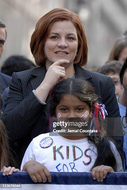 New Yorkers at the 2006 Columbus Day parade in New York City - October 9, 2006