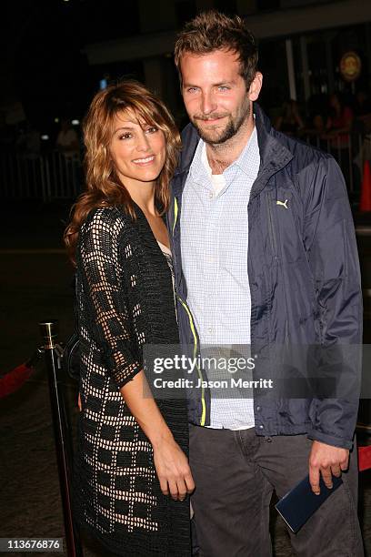 Jennifer Esposito and Bradley Cooper during "Babel" Los Angeles Premiere - Arrivals at Mann Village in Westwood, California, United States.