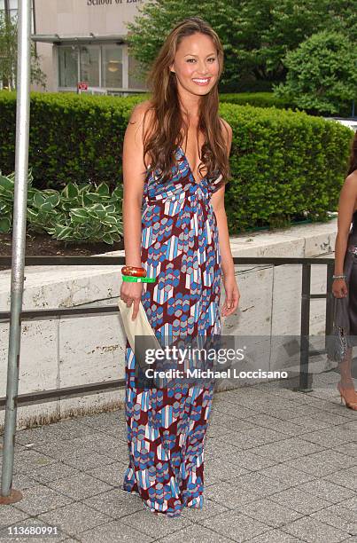Moon Bloodgood during ABC Upfront 2006/2007 - Arrivals at Lincoln Center in New York City, New York, United States.