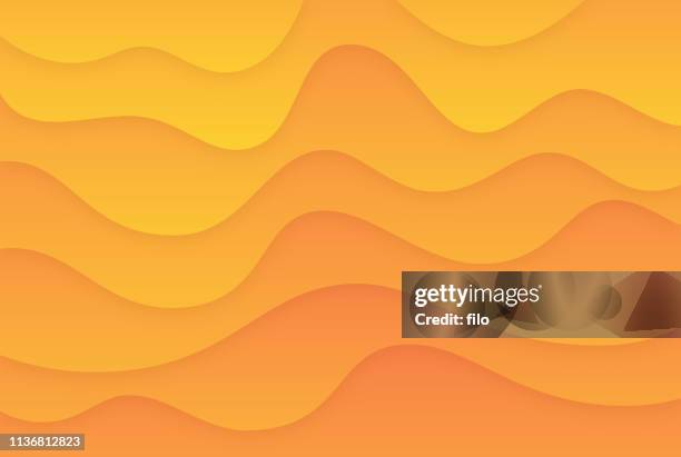 ilustrações de stock, clip art, desenhos animados e ícones de smooth warm gradient abstract - sommer