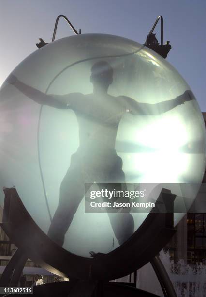 David Blaine during David Blaine Begins Seven Day Endurance Challenge Underwater - May 1, 2006 at Lincoln Center in New York City, New York, United...