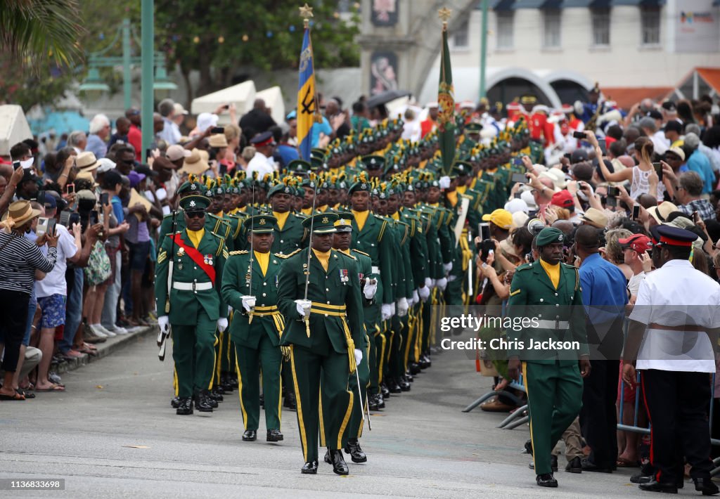 The Prince Of Wales And Duchess Of Cornwall Visit Barbados