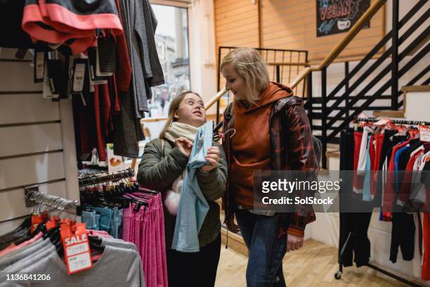 best friends shopping - disability collection stock pictures, royalty-free photos & images