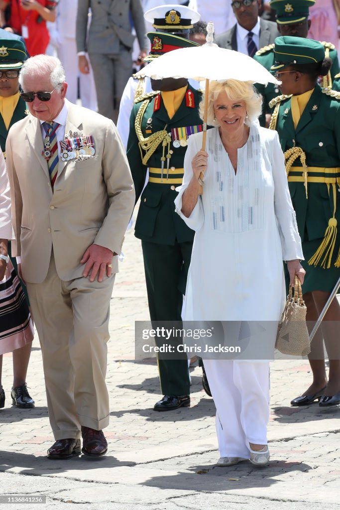 The Prince Of Wales And Duchess Of Cornwall Visit Barbados