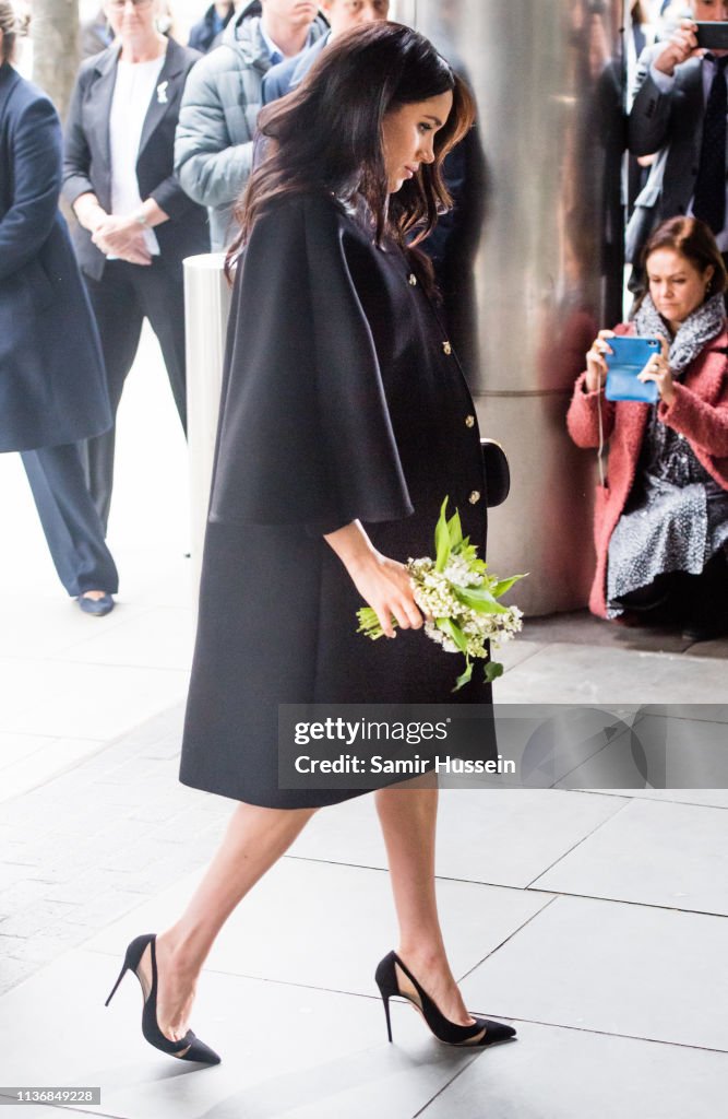 The Duke And Duchess Of Sussex Sign A Book Of Condolence At New Zealand House