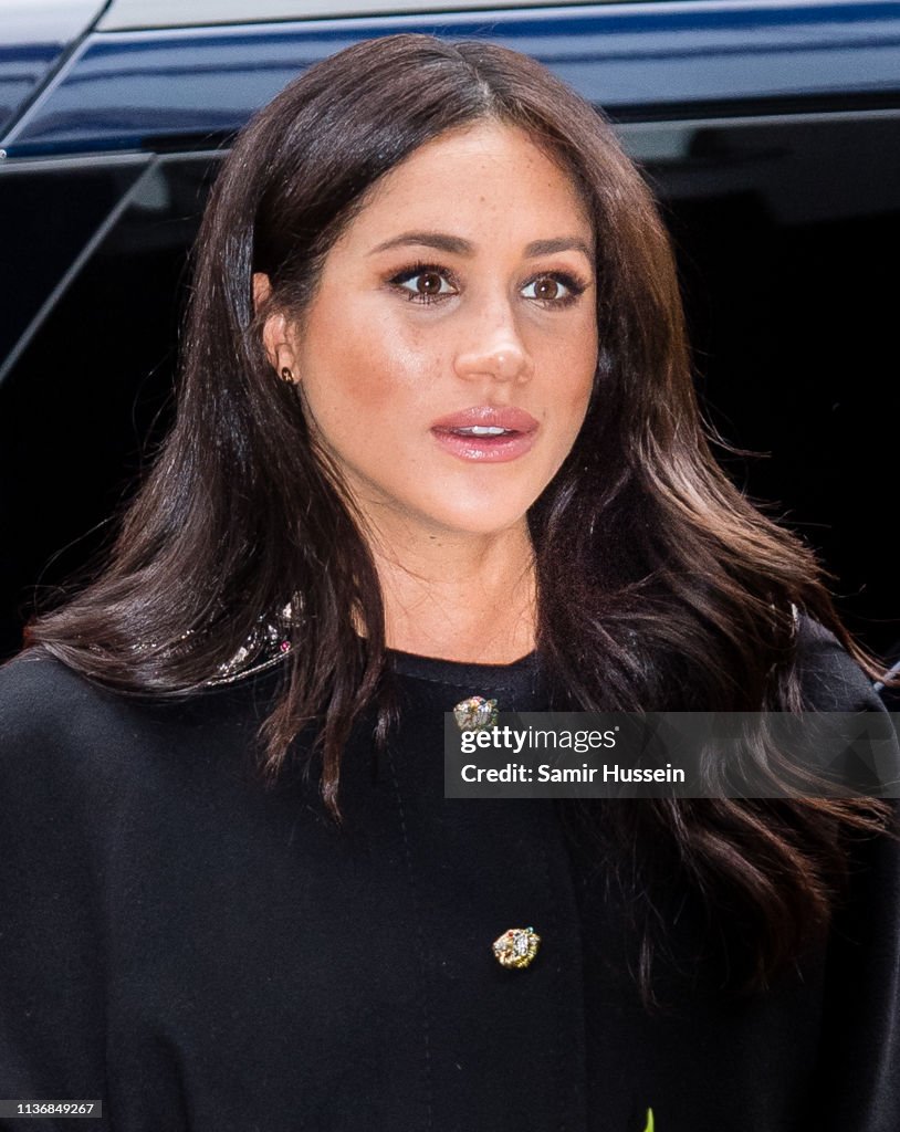 The Duke And Duchess Of Sussex Sign A Book Of Condolence At New Zealand House