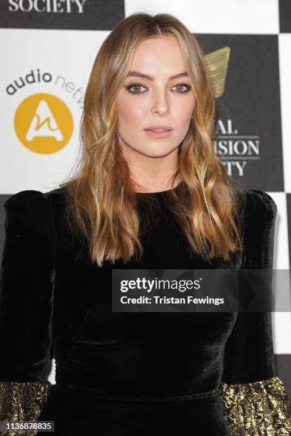 Jodie Comer attends the Royal Television Society Programme Awards at Grosvenor House on March 19, 2019 in London, England.