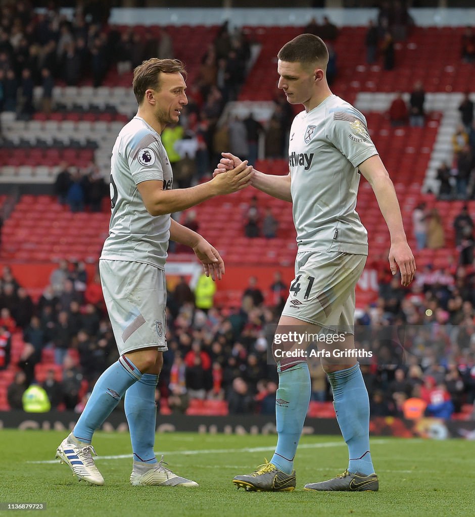 Manchester United v West Ham United - Premier League