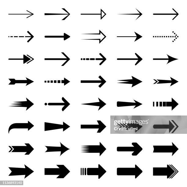 ilustrações de stock, clip art, desenhos animados e ícones de arrows - reto descrição física