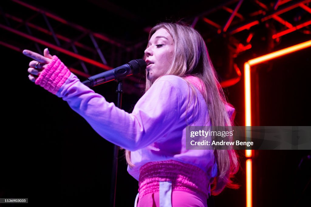 Becky Hill Performs At Stylus Leeds