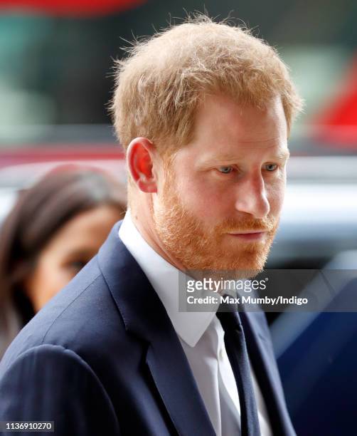 Prince Harry, Duke of Sussex visits New Zealand House to sign a book of condolence on behalf of The Royal Family following the recent terror attack...