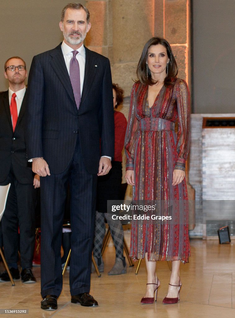 Spanish Royals Attend National Culture Awards