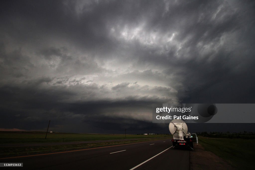 Supercell storm