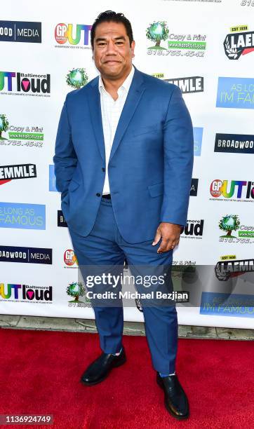 Eric Scanlan attends "As Long As I'm Famous" - World Premiere on March 16, 2019 in Beverly Hills, California.