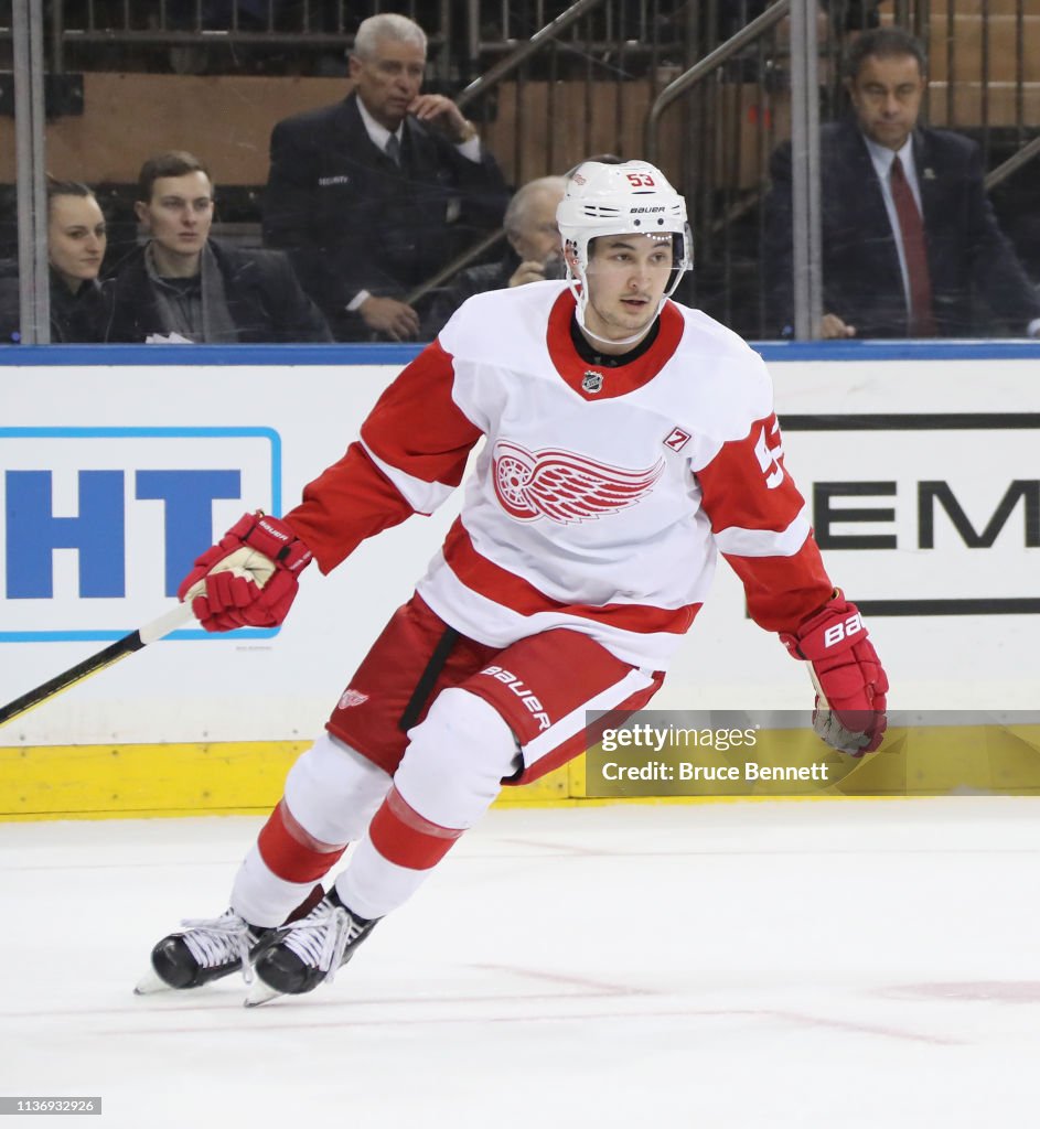 Detroit Red Wings v New York Rangers