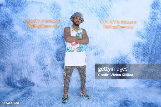 Romeo Miller attends Lucky Brand And Rolling Stone Live Present Desert Jam at ARRIVE Hotel on April 13, 2019 in Palm Springs, California.