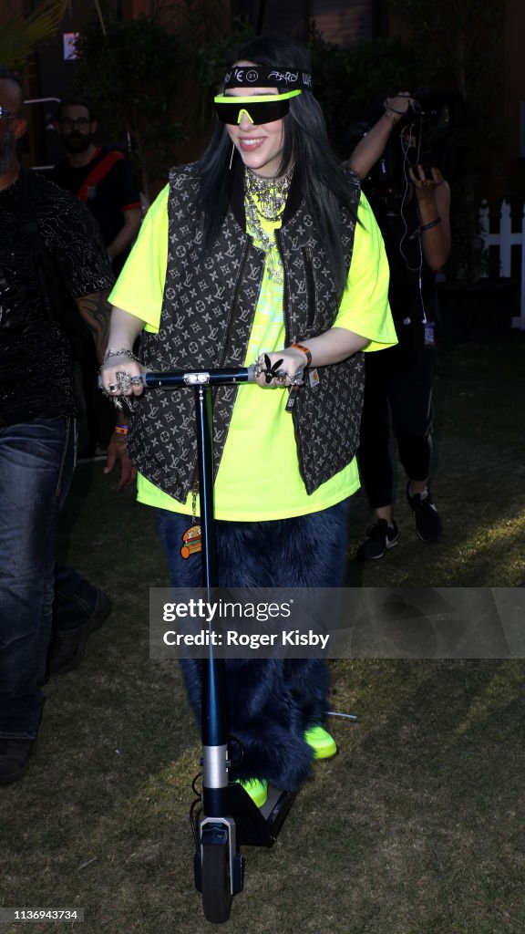 YouTube Music Artist Lounge At Coachella 2019 - Day 2