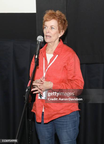 Catherine Wyler speaks during the 2019 Sarasota Film Festival on April 13, 2019 in Sarasota, Florida.