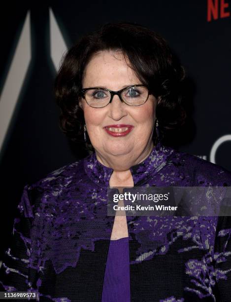 Phyllis Smith arrives at the premiere of Netflix's "The OA Part II" at LACMA on March 19, 2019 in Los Angeles, California.