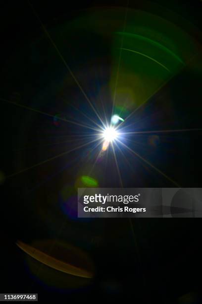 ufo-2 - lens flares stock-fotos und bilder