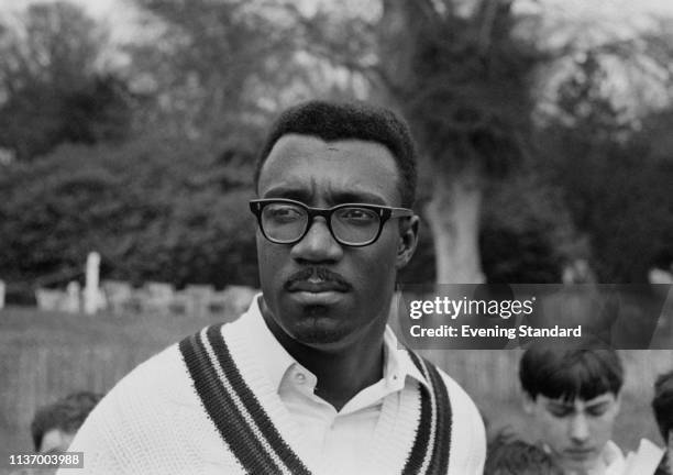 Guyanese cricket player Clive Lloyd of the West Indies cricket team, UK, 3rd May 1969.