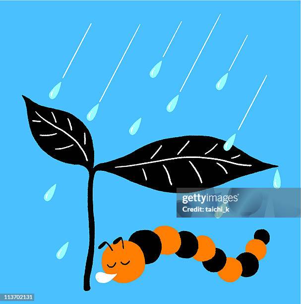 shelter from rain - security sleeping stock illustrations