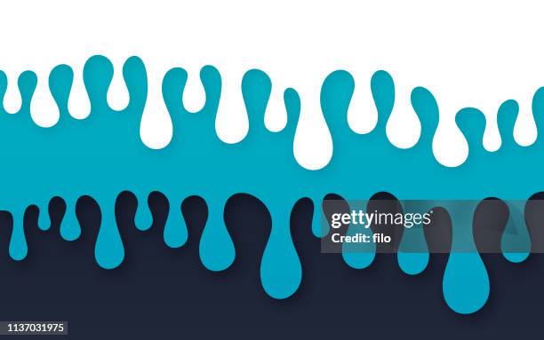 abstract drips background - saturated stock illustrations