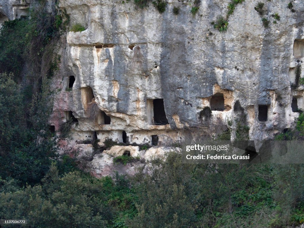 North Prehistoric Necropolis of Pantalica, Sicily (Part of a series)