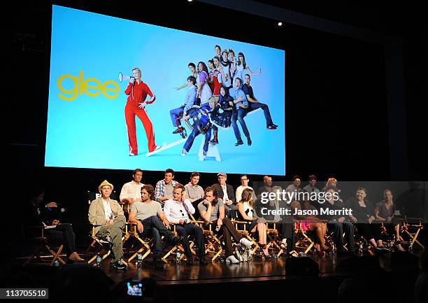 The cast and producers of "Glee" host the "Glee" Academy Screening and Q&A on May 4, 2011 in Hollywood, California.