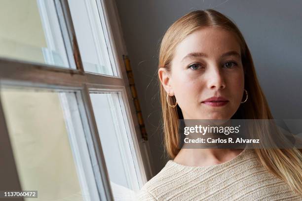 Actress Charlotte Vega poses for a portrait during the 22th Malaga Film Festival on March 20, 2019 in Malaga, Spain.