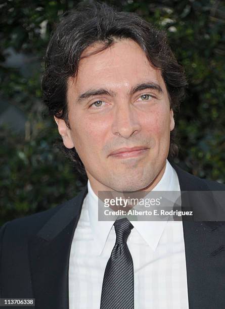 Composer Carlo Ponti arrives to The Academy of Motion Picture Arts and Sciences' tribute to Sophia Loren on May 4, 2011 in Beverly Hills, California.