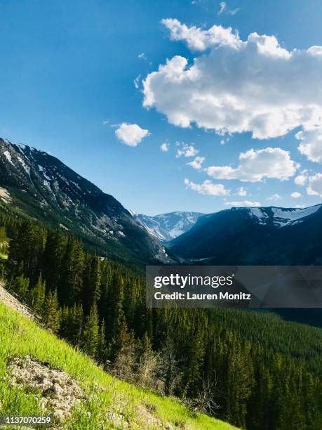 montana mountains - billings stockfoto's en -beelden