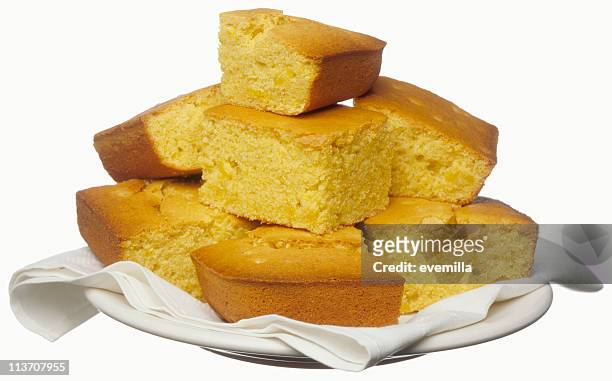 corn bread - cornbread stock pictures, royalty-free photos & images