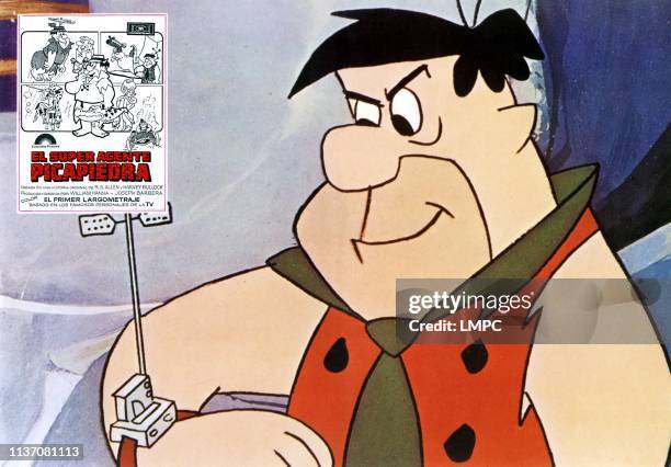 The Man Called Flintstone, lobbycard, , Fred Flinstone, 1966.