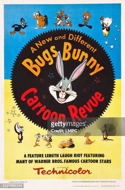 Bugs Bunny Cartoon Revue, poster, top l-r: Daffy Duck, Foghorn... News  Photo - Getty Images