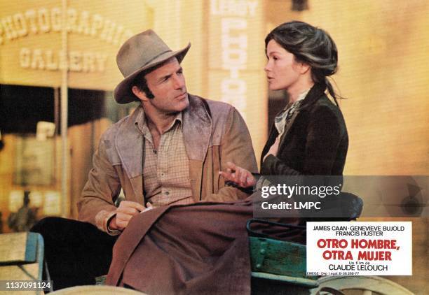 Another Man, lobbycard, ANOTHER CHANCE, , from left: James Caan, Genevieve Bujold, 1977.